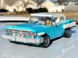1960 Bowtie Biscayne - Medium Azure