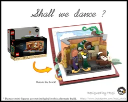 Shall we dance? (40595 + 40690 Alternate build)