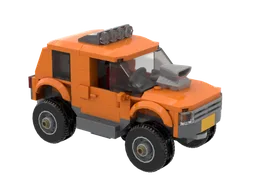 Orange SUV