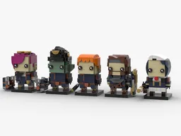 Caitlyn's Strike Team Arcane BrickHeadz