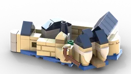 Microscale Chateau des Ducs de Bretagne in Nantes, France