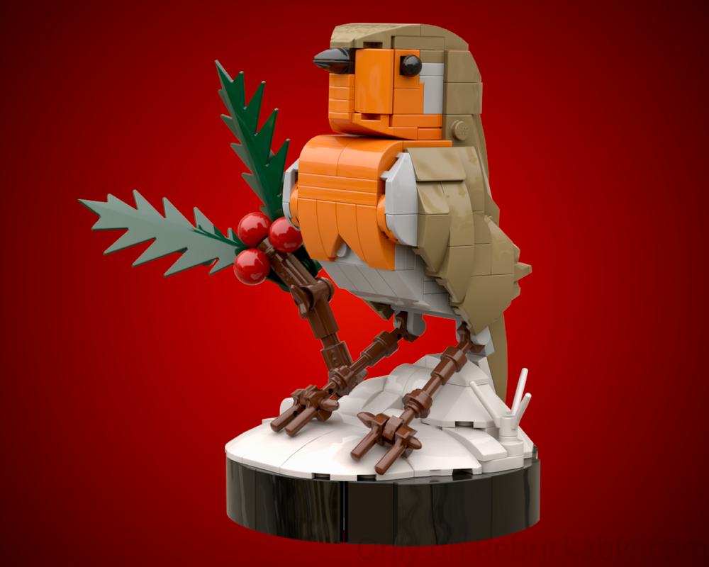 Lego Robin in Winter