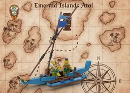 🌊 ISLANDER REGATTA COLLECTION - The Ultimate Lagoon Race! - BLUE TEAM CANOE - Fishermen from the shoreline