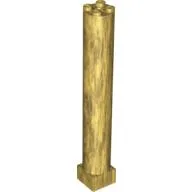Support 2 x 2 x 11 Solid Pillar / Pearl Gold