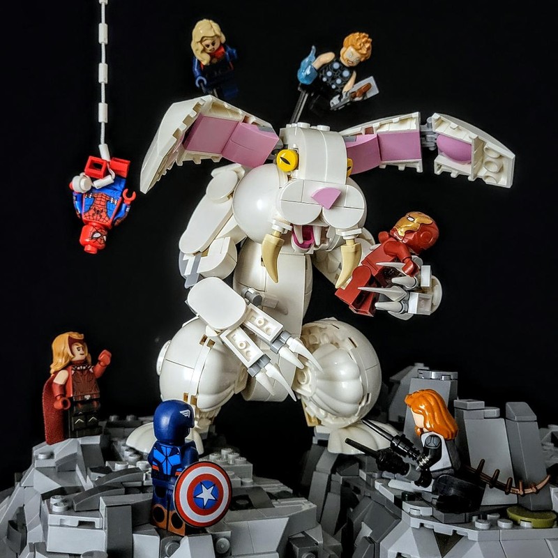 Lego Rabbit of Caerbannog