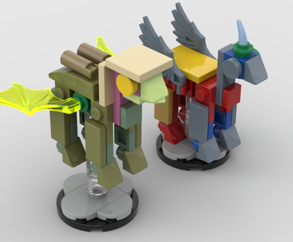 Lego MLP Primarchs-Traitor, 14th & 15th Daemon Primarchs