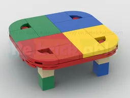 Animal Crossing Lego Table