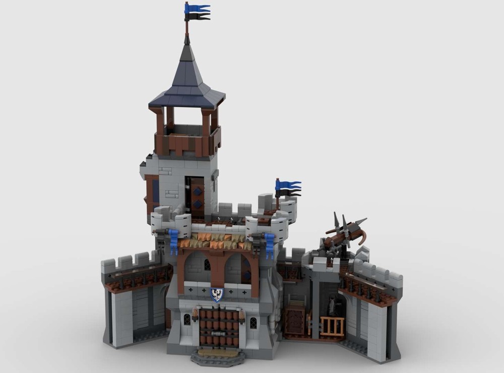 Lego MOC - The Stronghold - part two of the castle
