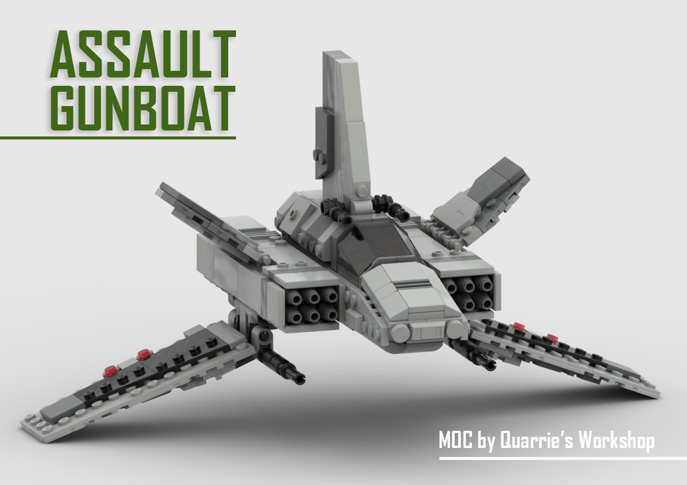 Lego Assault Gunboat MOC