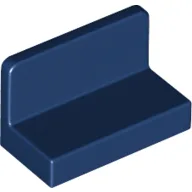 Panel 1 x 2 x 1 [Rounded Corners] / Dark Blue