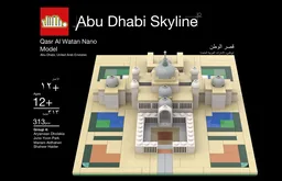 Qasr Al Watan Nano Model - Abu Dhabi