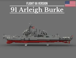 DDG 91 Arleigh Burke - Flight IIA version (RMS)