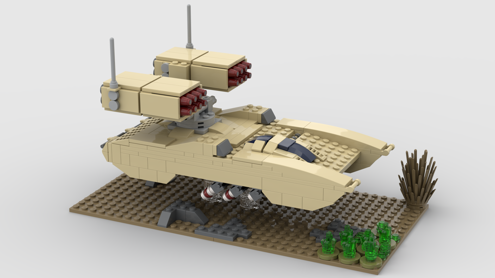 Lego Command & Conquer - GDI - Hover MLRS