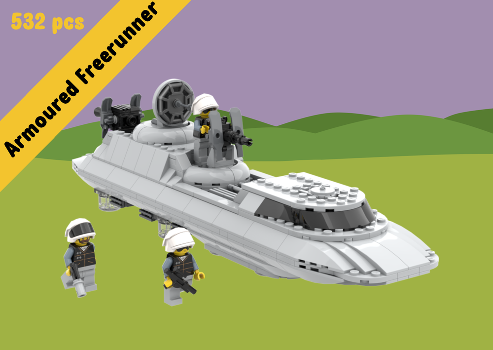 Lego Armoured Freerunner Speeder
