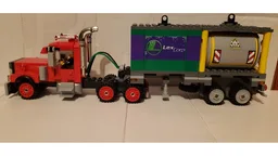 Mack Superliner and Skeleton Trailer