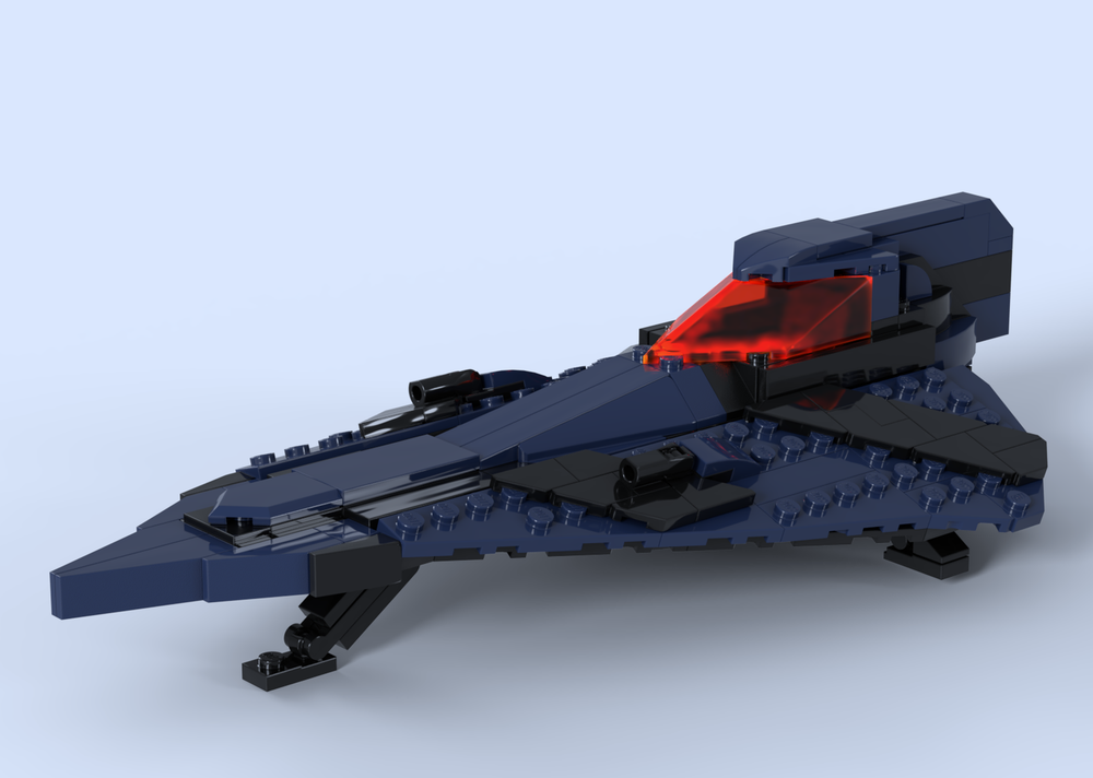 Lego Customized Delta 7