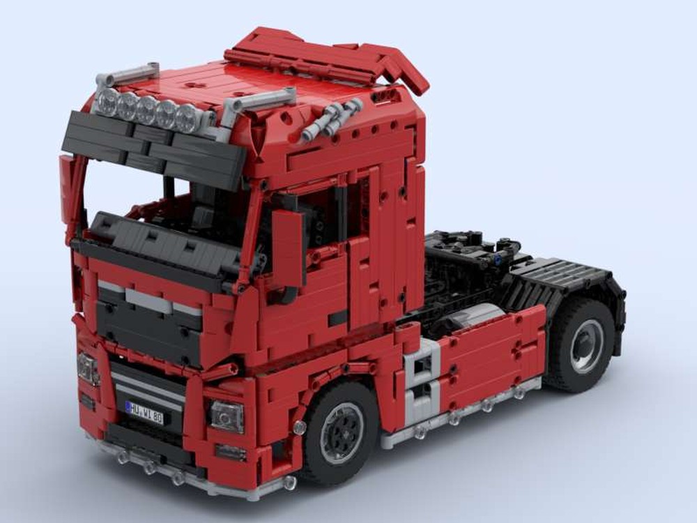 Lego 1:17 RC Semi Tractor (Power Functions)
