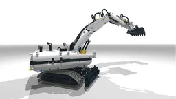Pneumatic excavator/ materials handler