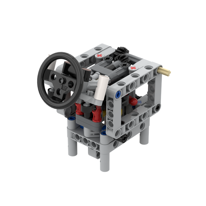 Lego Paddle haptic system