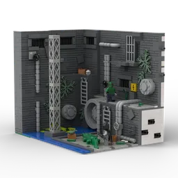 Killer Croc’s Underground Hideout