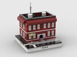 Red House for Mini Modular City