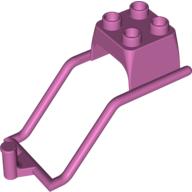 Lego Duplo Horse Harness / Medium Dark Pink