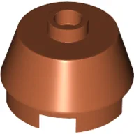Brick Round 2 x 2 Truncated Cone / Dark Orange