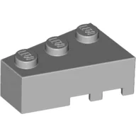 Brick Wedged, Angled 3 x 2 Left / Light Bluish Gray