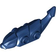 Lego Creature Body Part, Dragon, Tail / Dark Blue