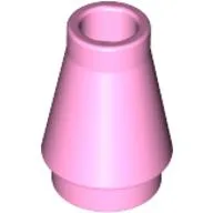 Cone 1 x 1 [No Top Groove] / Bright Pink