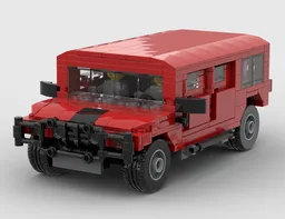 Red Hummer H1