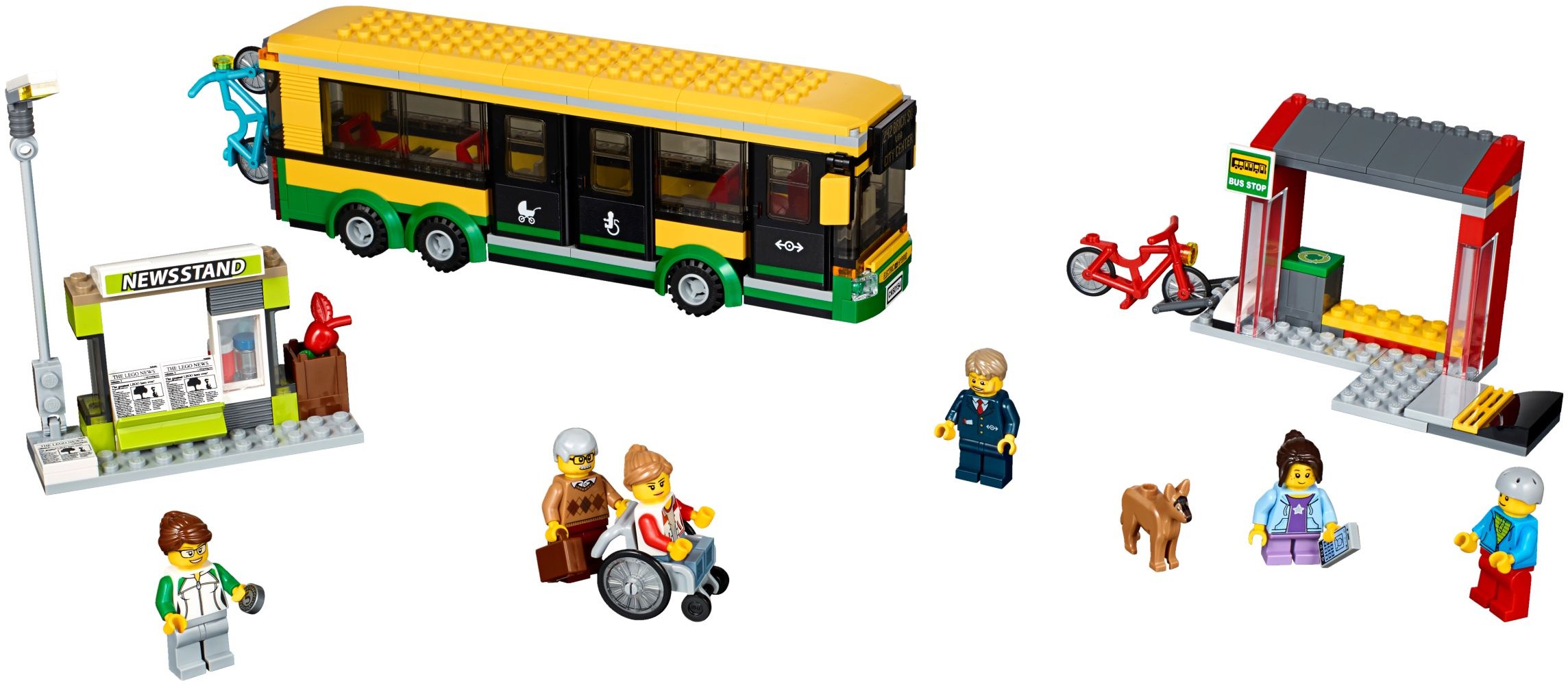 Lego Bus Station
