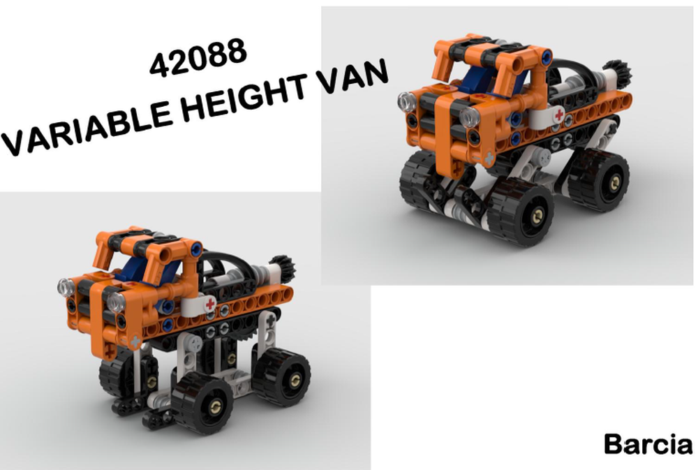 Lego 42088 Variable Height Van