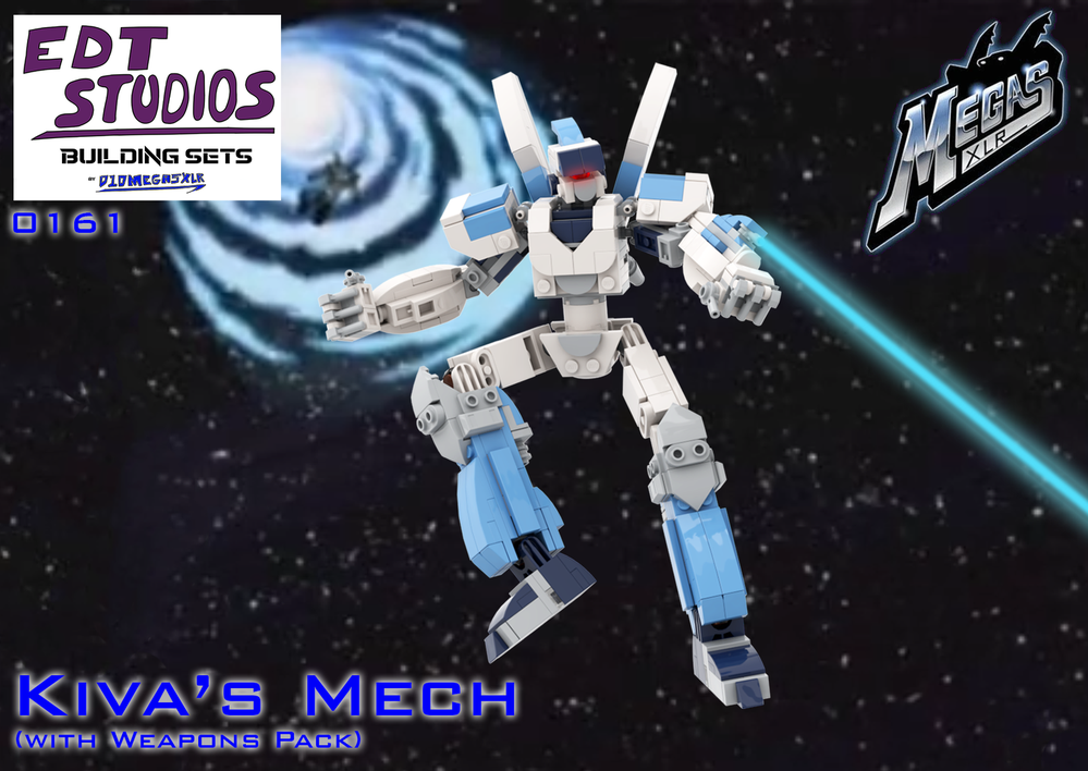 Lego Kiva's Mech (with Weapons Pack)