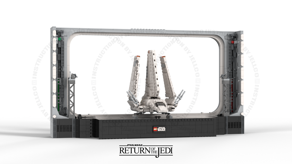 Lego Micro Diorama : Episode VI Emperor's Inspection