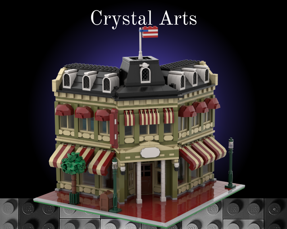 Lego Crystal Arts | Deluxe Main Street USA