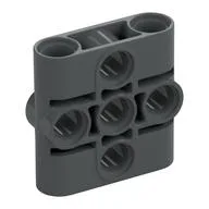 Technic Connector Beam 3 x 3 / Dark Bluish Gray