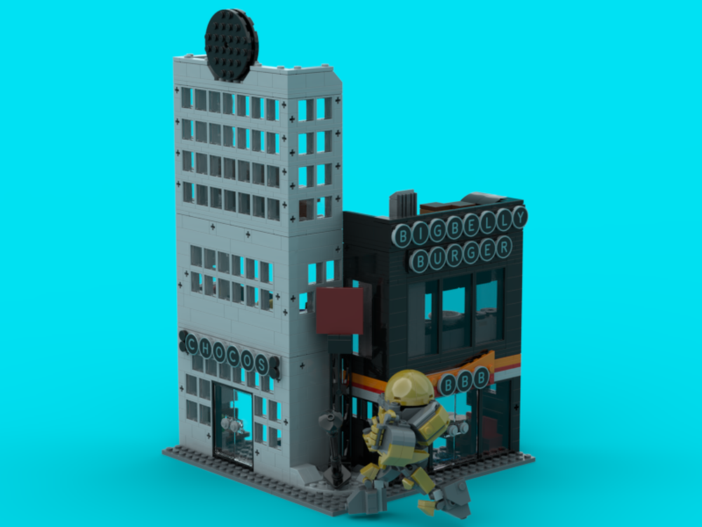 Lego super-man movie: hammer of boravia, chocos attack