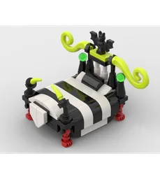 Beetlejuice Burton Bed