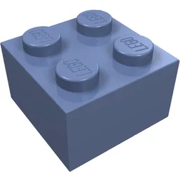 Brick 2 x 2 / Sand Blue
