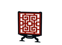Chinese window type1(鏤空窗花-迴紋窗)
