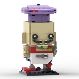 Pizzaface Brickheadz (Playmates Version)