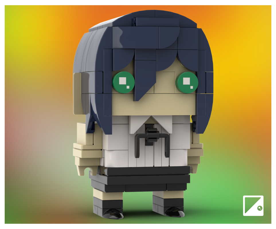 Lego Chainsaw Man LEGO Brickheadz MOC ~ Reze (Bomb Devil)