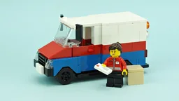 Postman truck