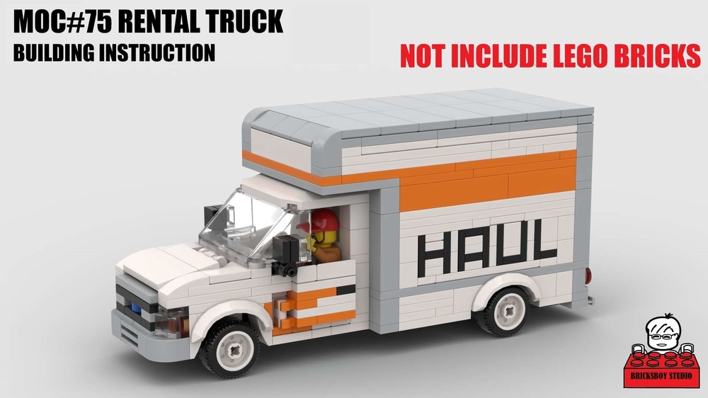Lego MOC#75 U Haul Rental Truck