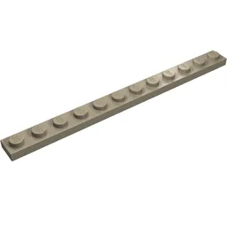 Plate 1 x 12 / Dark Tan