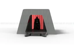 Micro Diorama : Rogue One Vader Scene