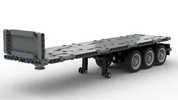 Flatbed semi-trailer