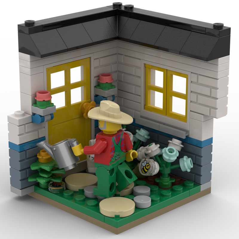 Lego Habitat - The Front Garden