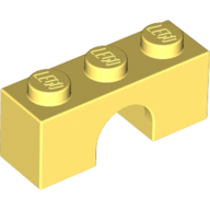 Lego Brick Arch 1 x 3 / Bright Light Yellow